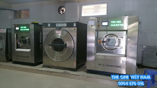 Máy giặt công nghiệp liên doanh Việt Hàn cho xưởng giặt